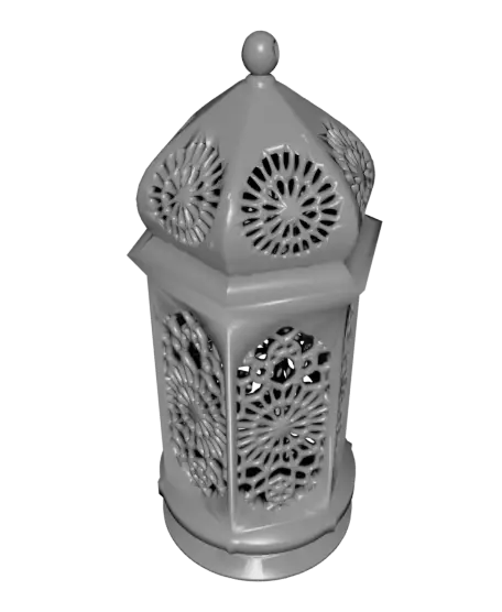 Arabic Style Lantern — modelo 3D