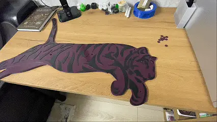 Tigr — modelo 3D