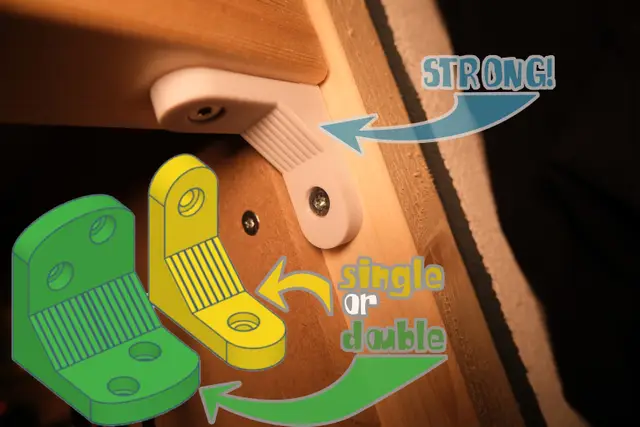 Industrial Strength Gusseted Brackets — modelo 3D