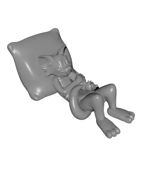 Adorable Tom and Jerry Collectible Figurine — modelo 3D