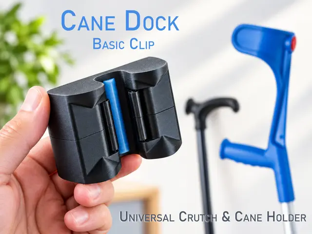 CaneDock Basic Clip — modelo 3D