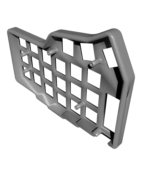 Corne Case - Magnetic, Low Profile, Large Battery — modelo 3D