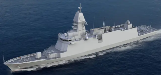 Korean Chungnam-class Frigate — modelo 3D