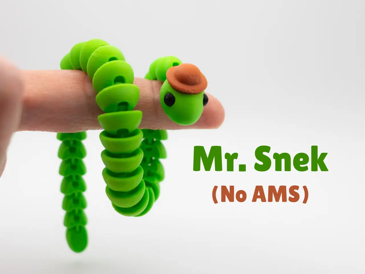 Mr. Snek — modelo 3D