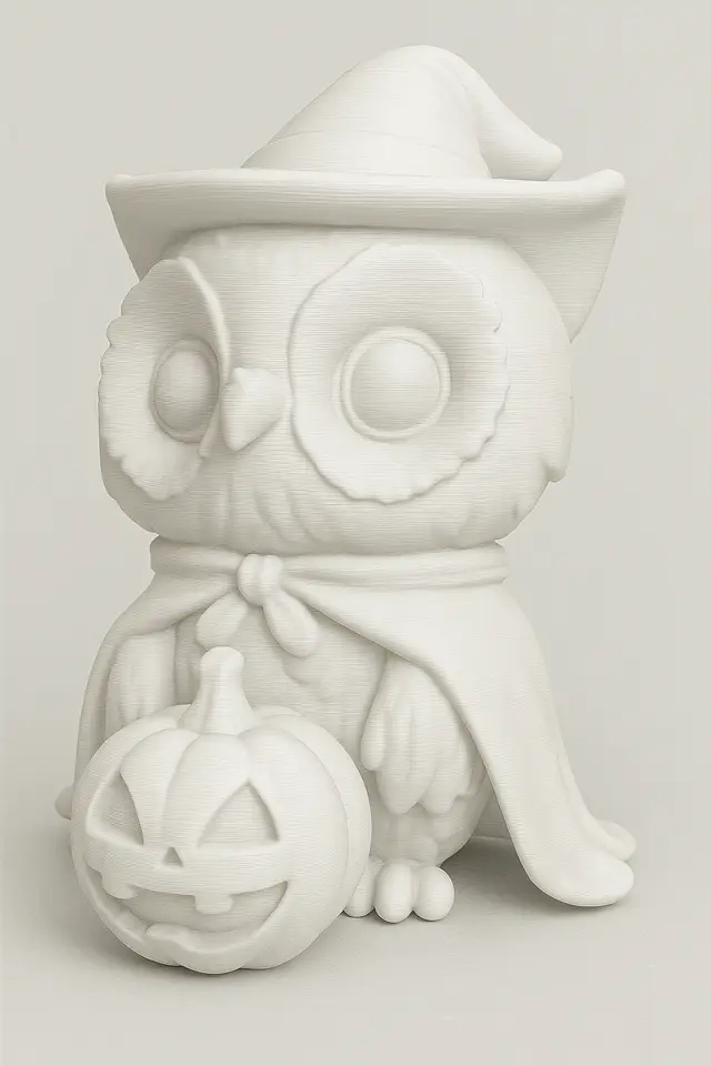 Chibi Owls — modelo 3D