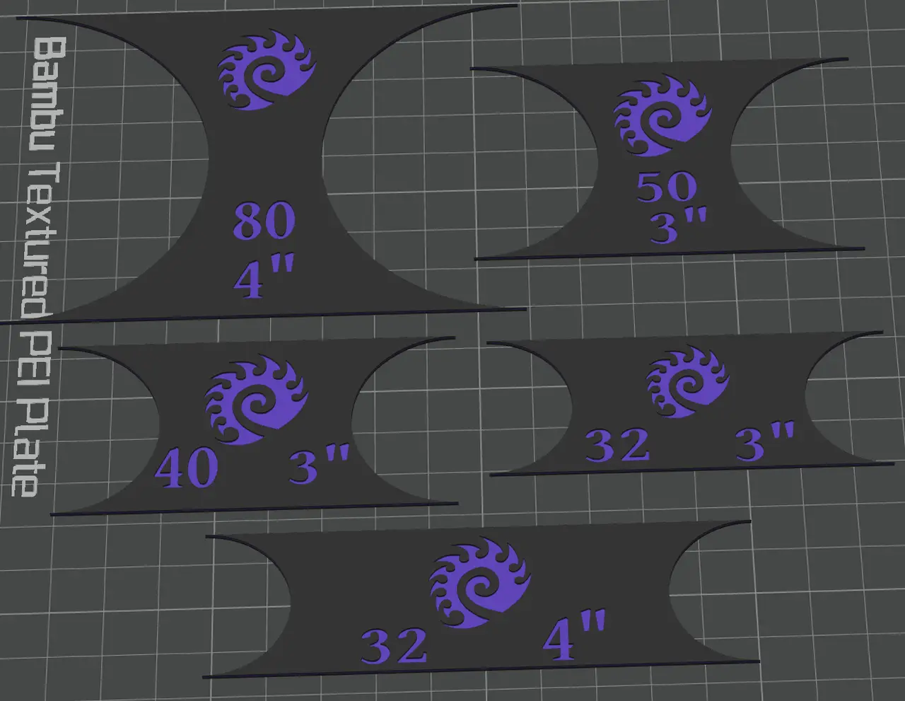 Starcraft TMG - Zerg Coherency Widgets — modelo 3D