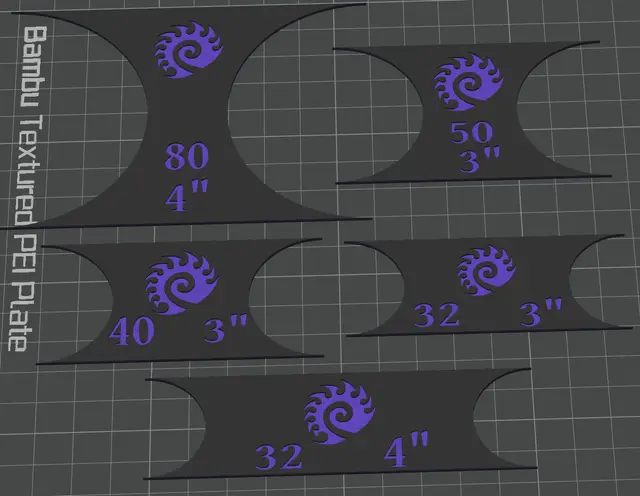 Starcraft TMG - Zerg Coherency Widgets — modelo 3D