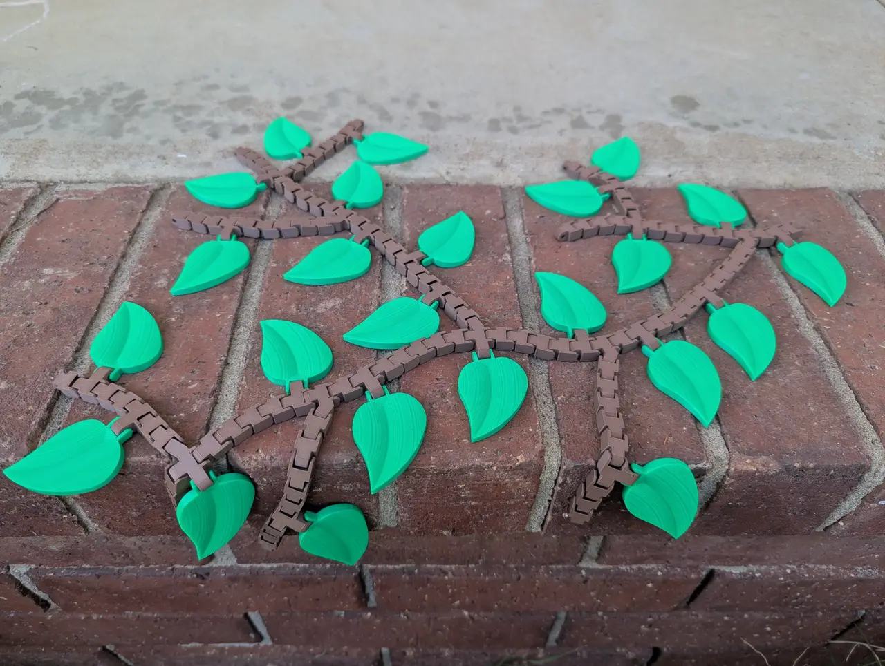 Print-in-place Flexi Vine — modelo 3D