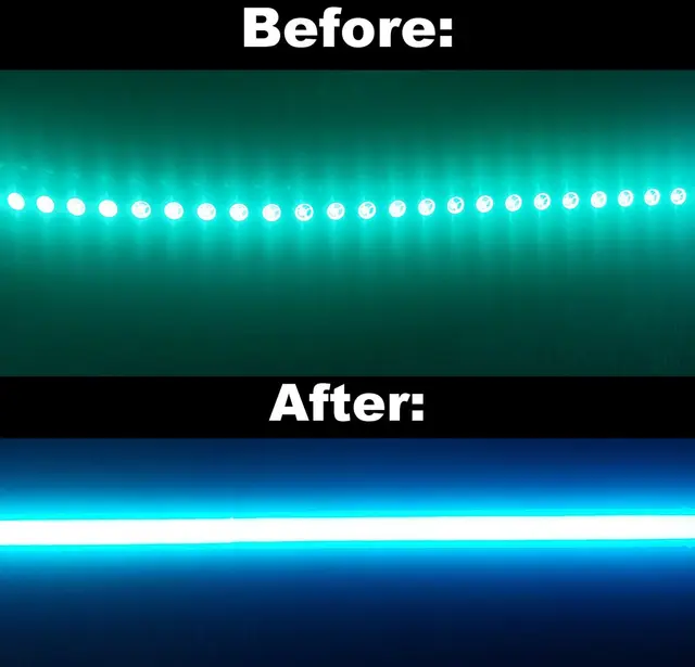 led strip diffuser — modelo 3D