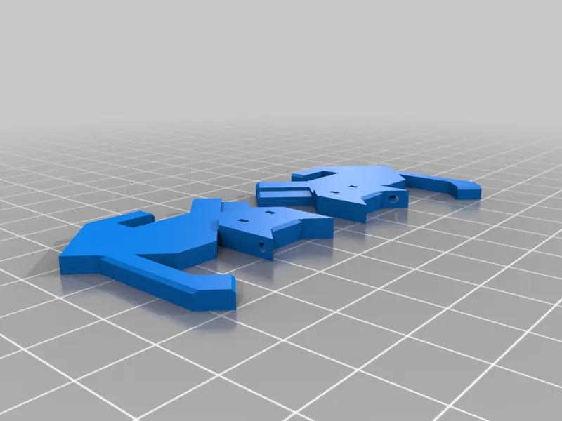 Tessellating Cat Ornament — modelo 3D