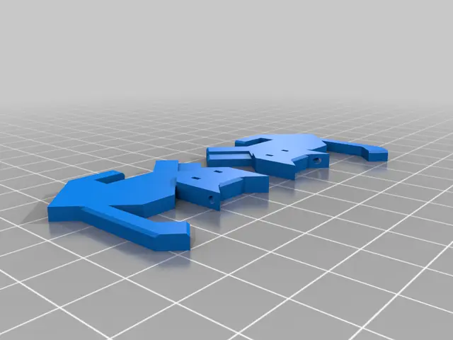 Tessellating Cat Ornament — modelo 3D