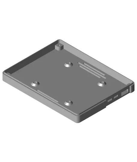 7" Touch Display Case for Raspberry Pi 3 B+ — modelo 3D