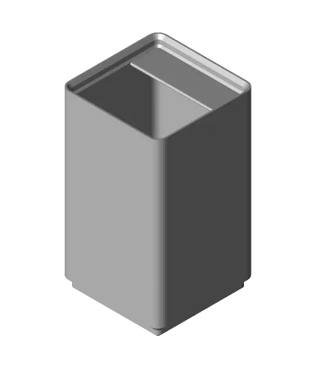 Gridfinity Divider Bins - comprehensive height options — modelo 3D