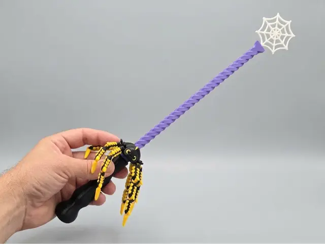 Spinning Magic Spider Wand — modelo 3D