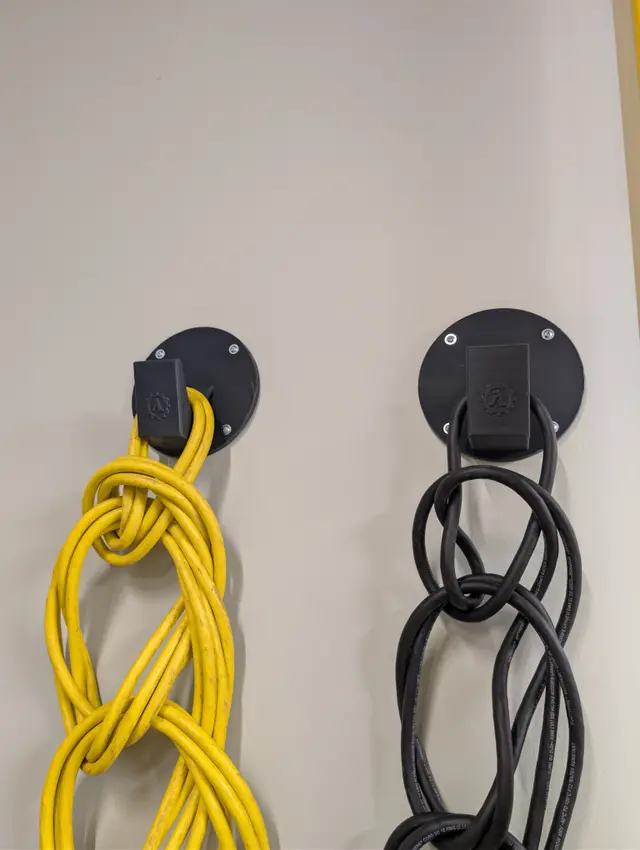 Ultra-Duty Overengineered Wall Hook / Cord Hanger — modelo 3D
