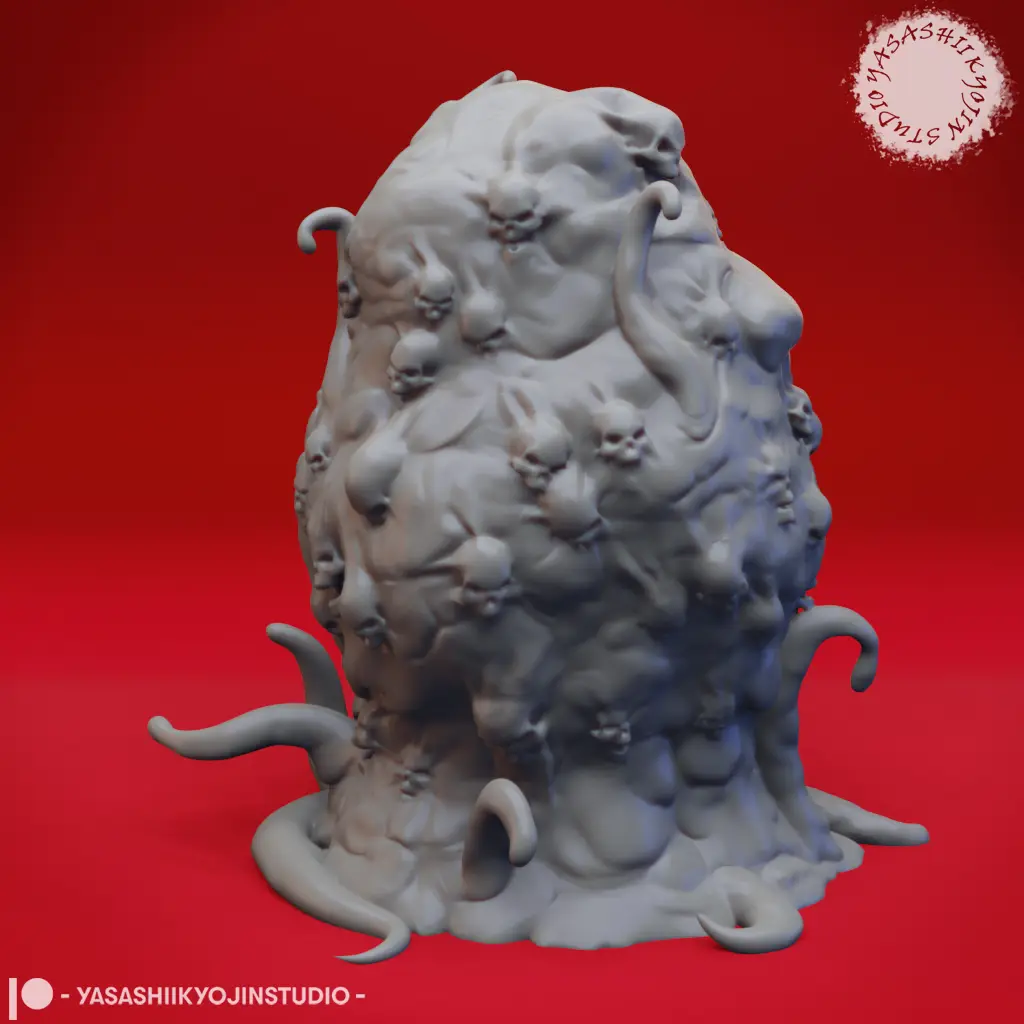 Elder Oblex - Tabletop Miniature — modelo 3D