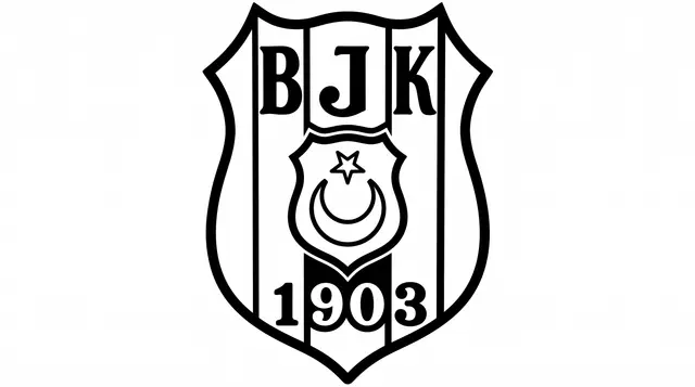 Besiktas JK 1903 Football Club Crest 2D Wall Art - BJK Soccer Shield Plaque STL — modelo 3D