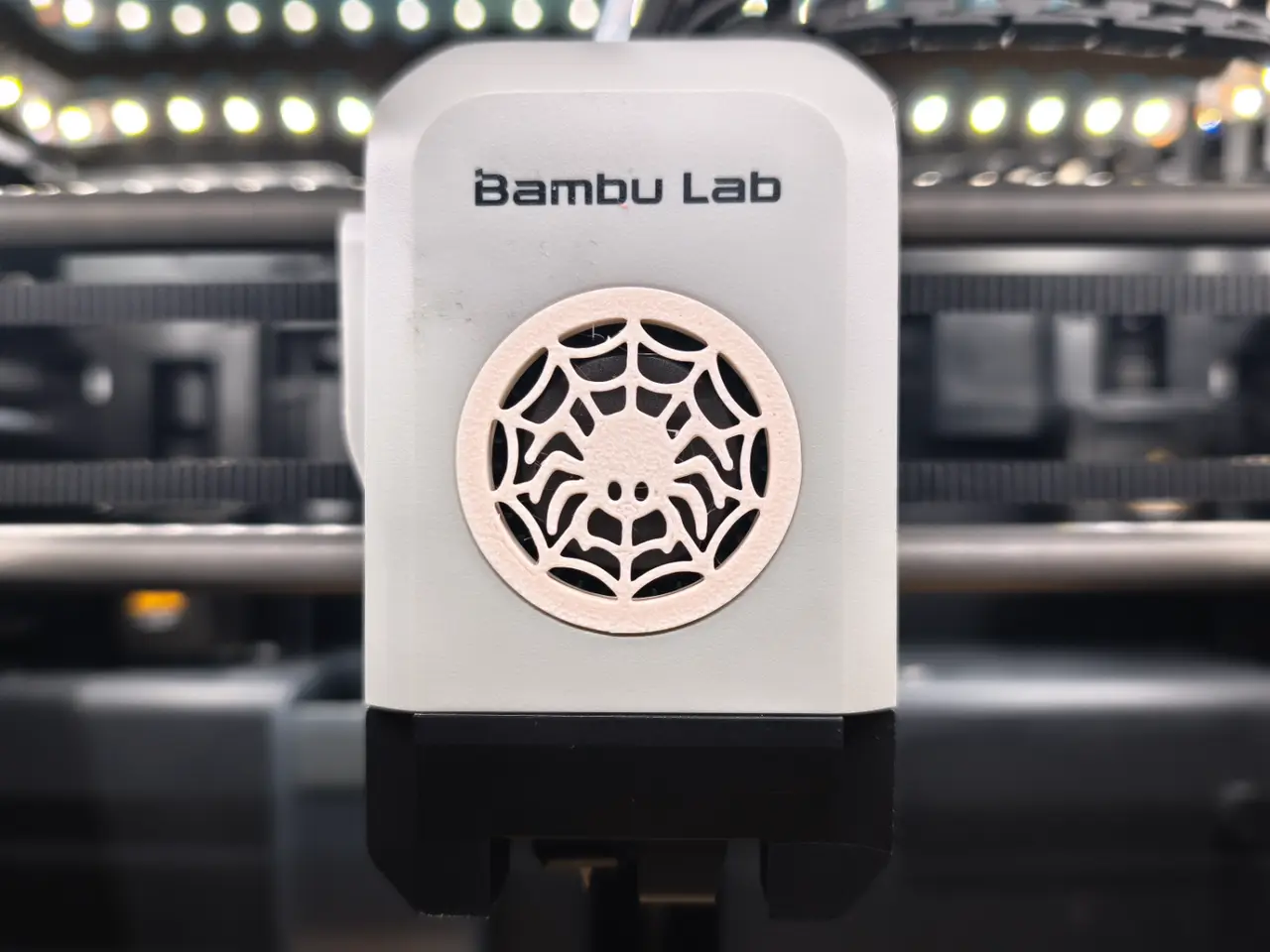 Spider fan cover for X1C - P1S - P1P - X2D - P2S — modelo 3D