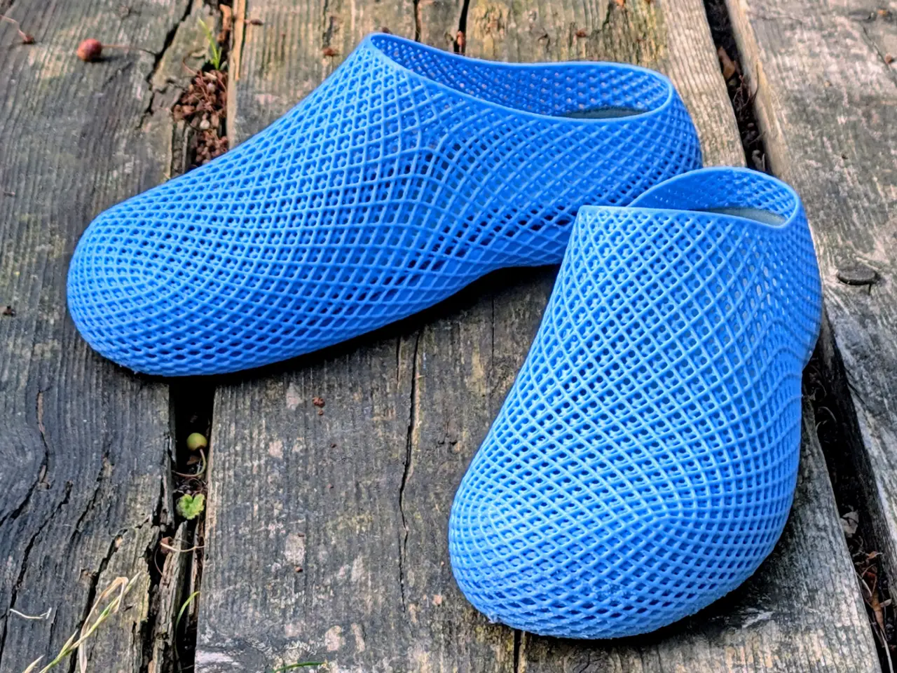 Cast Net Slip-ons | Breathable 3d Printed Shoes — modelo 3D