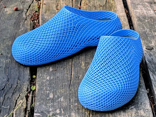 Cast Net Slip-ons | Breathable 3d Printed Shoes — modelo 3D