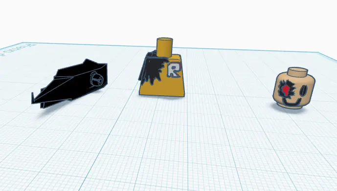 lego john doe forsaken — modelo 3D