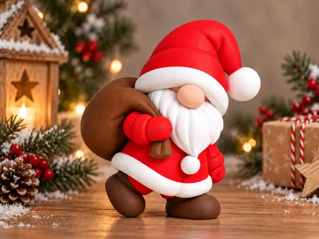 Mini Santa – Christmas Sack — modelo 3D