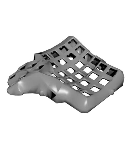 Dactyl-ManuForm 5x6 Mechanical Keyboard — modelo 3D