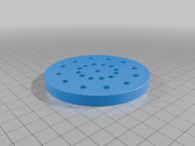 Coaster with Coaster Sieve — modelo 3D