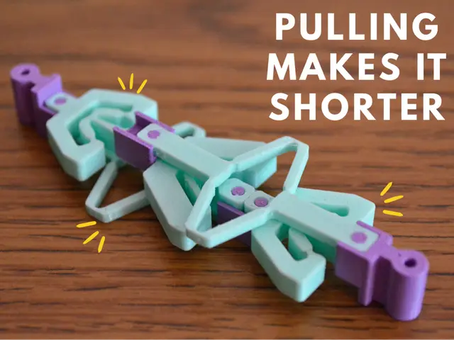 Pull-to-Shrink Snap Mechanism — modelo 3D