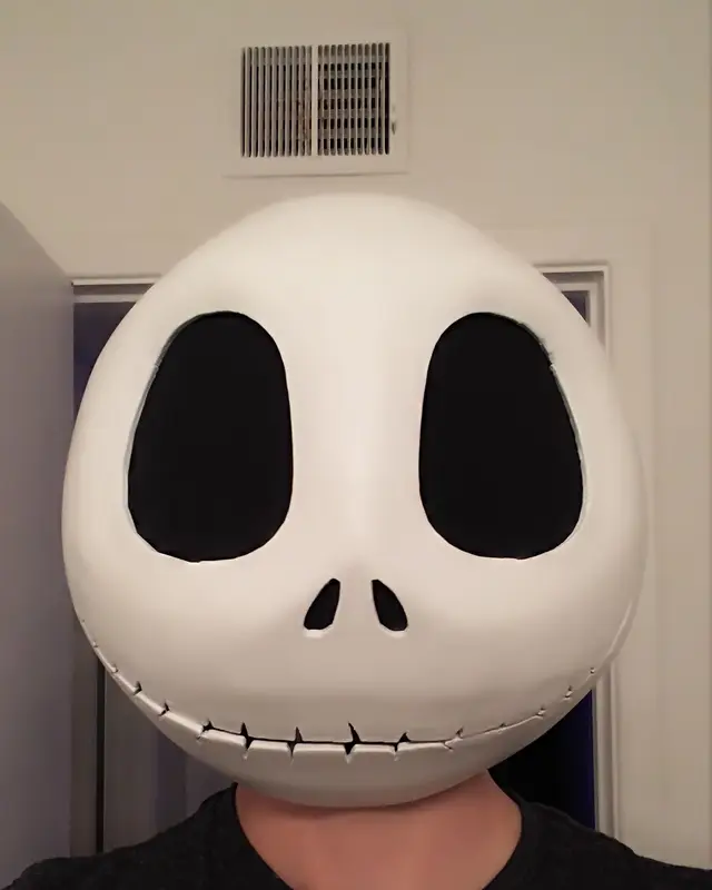 Jack Skellington Head — modelo 3D