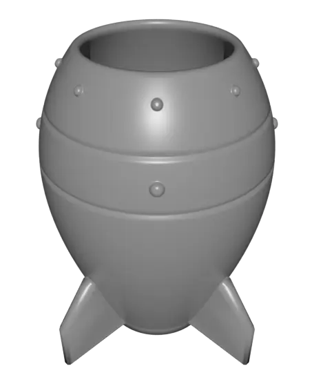 Fallout Mini Nuke - Cosplay Storage Jar — modelo 3D