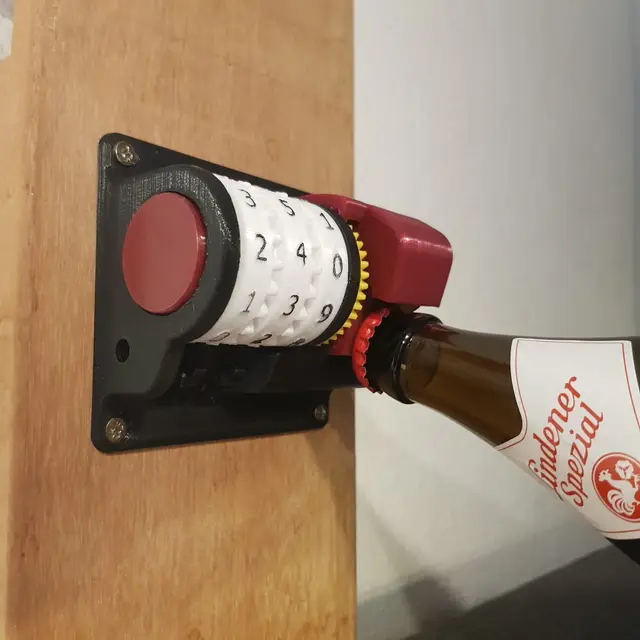 Beer Counter V3, Bottle Opener — modelo 3D