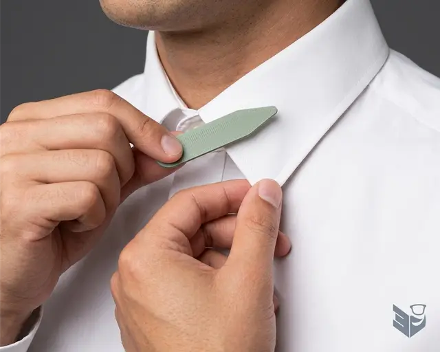 Ultimate 3D Printed Collar Stays - Complete Multi-Size Set — modelo 3D