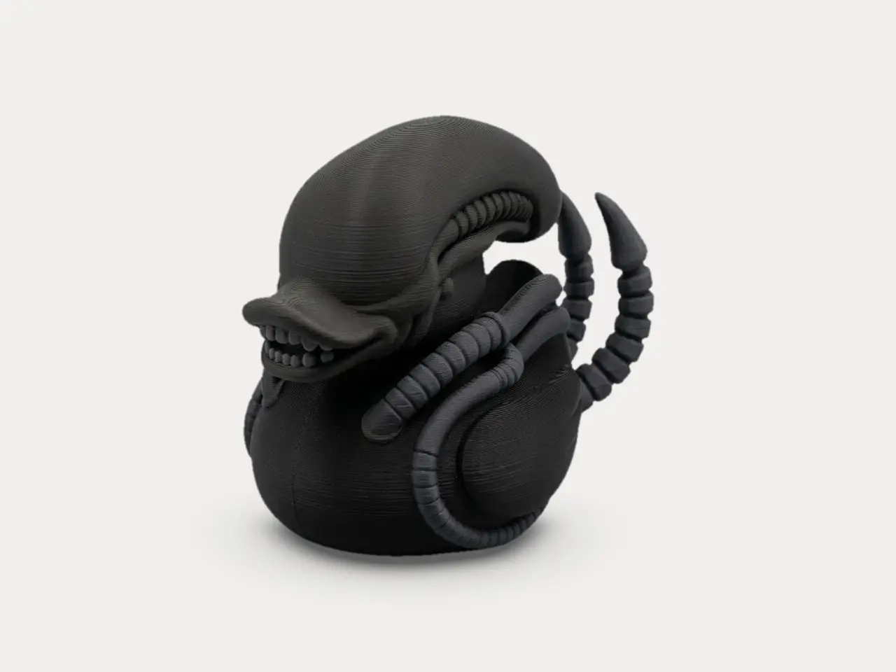 Xenomorph Rubber Duck - Horror Figurine — modelo 3D