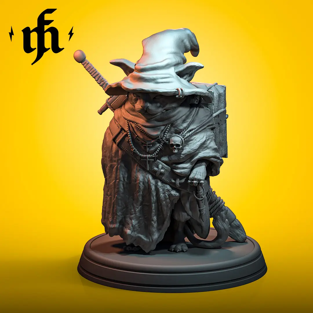 Gatusho — modelo 3D