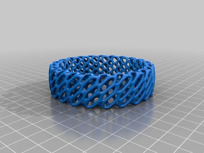 Diagrid Bracelet — modelo 3D