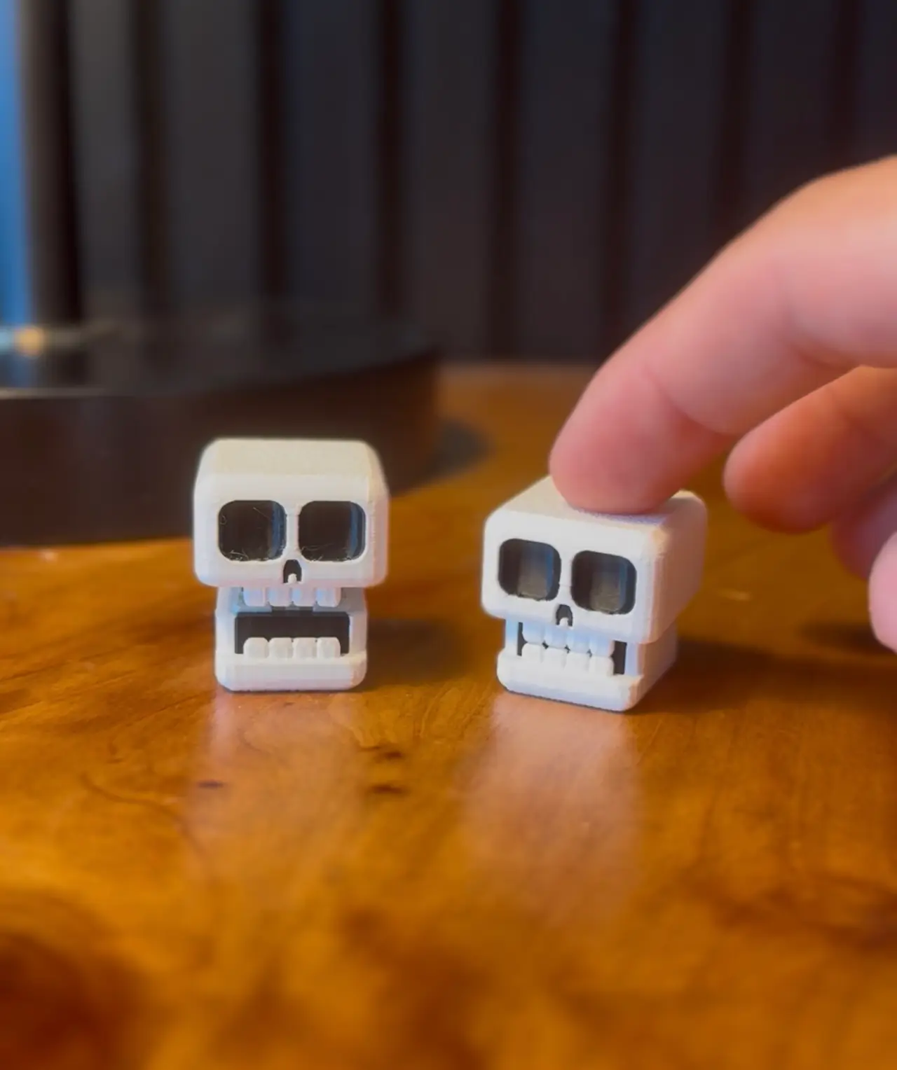 Skeleton Skull Key Switch Multicolor — modelo 3D