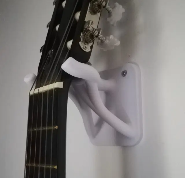 Guitar wall mount — modelo 3D