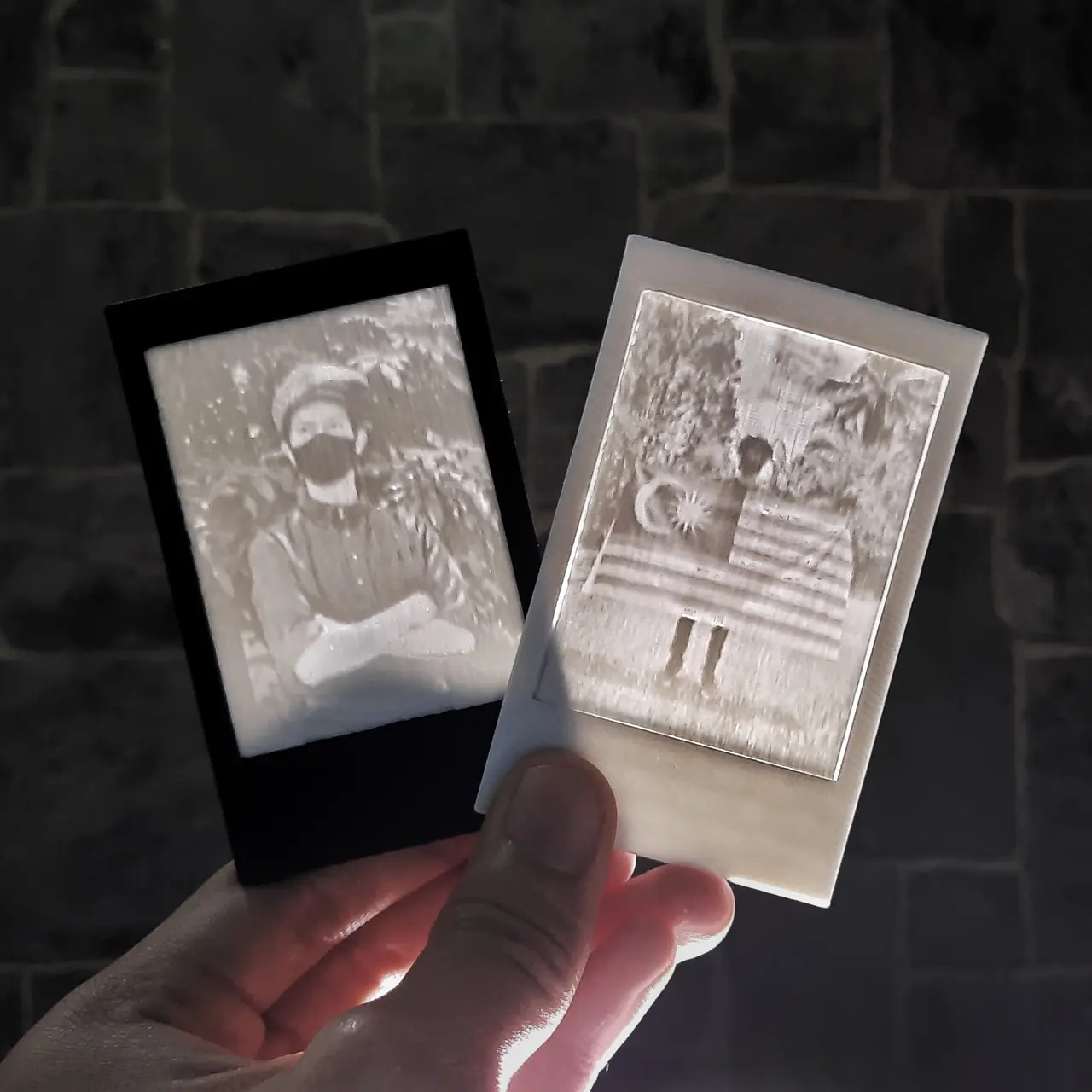 Polaroid Lithophane — modelo 3D