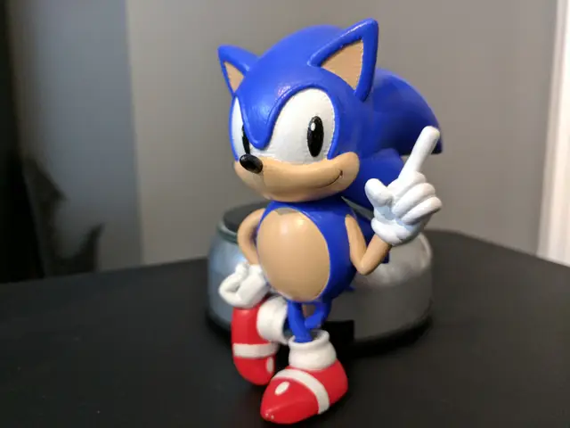Sonic the Hedgehog! (with Logo) — modelo 3D