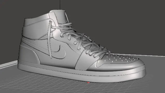 Nike Shoes — modelo 3D