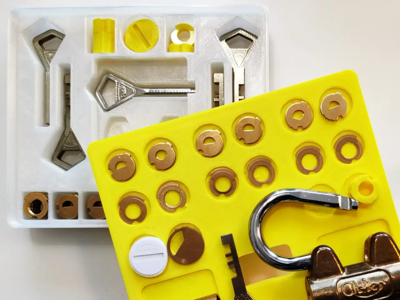 Abloy Classic lock training/practice kit — modelo 3D