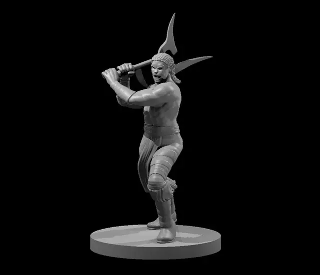 Nkosi — modelo 3D
