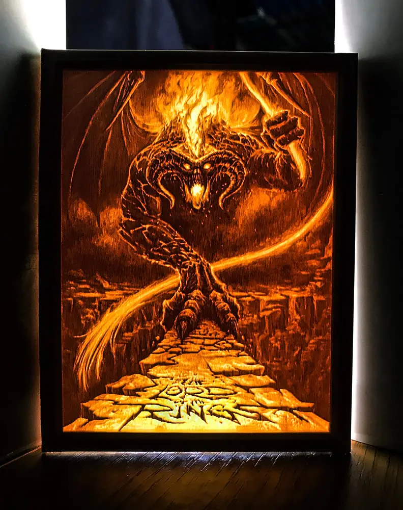 The Balrog - Lord of the Rings — modelo 3D