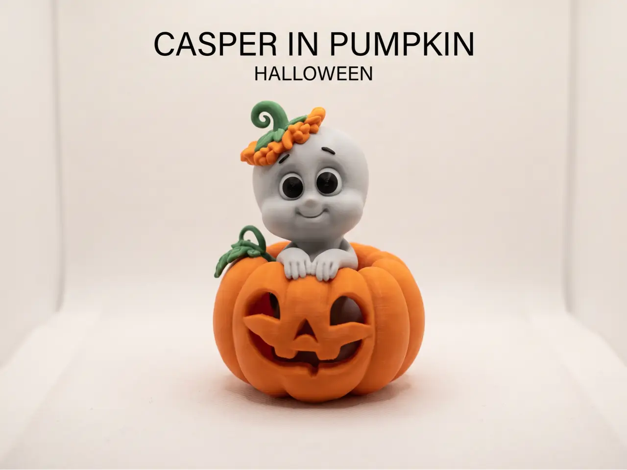 Ghost in a Pumpkin — modelo 3D