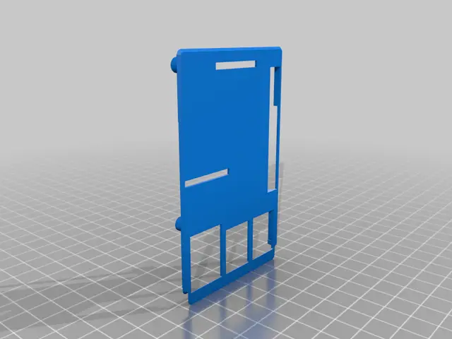 Raspberry Pi case (model B+ / 2 / 3) — modelo 3D