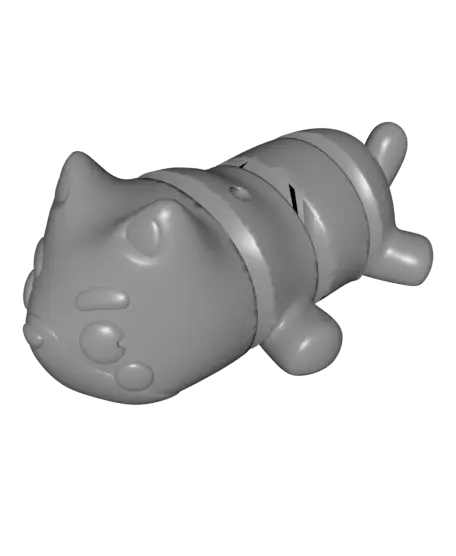 Flexi Shiba Inu Keychain (Limited Time Free) — modelo 3D