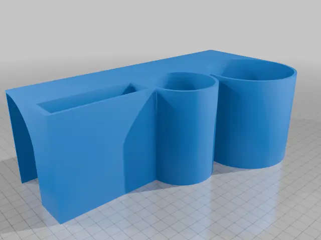 renault kangoo 2021 car door window cupholder — modelo 3D