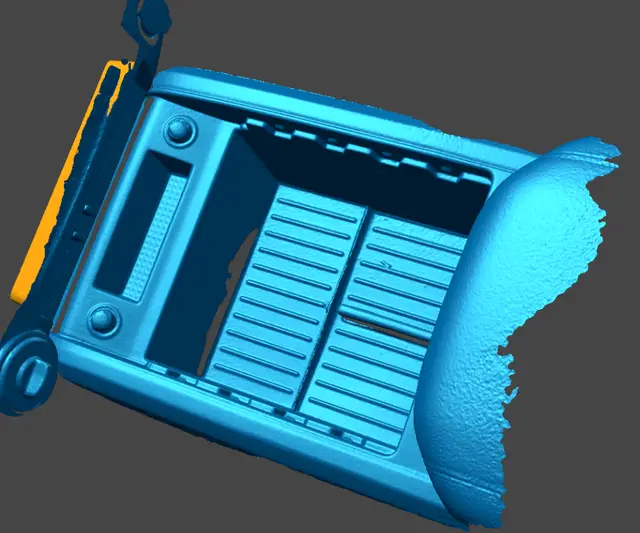 Nissan Titan Front Console Storage Scan - Gen 2 - 2016-2024 — modelo 3D