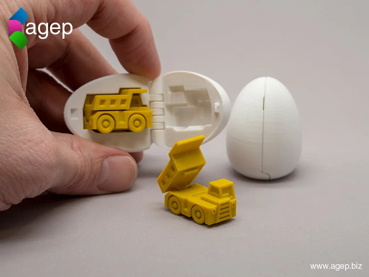 Surprise Egg #1 - Tiny Haul Truck — modelo 3D